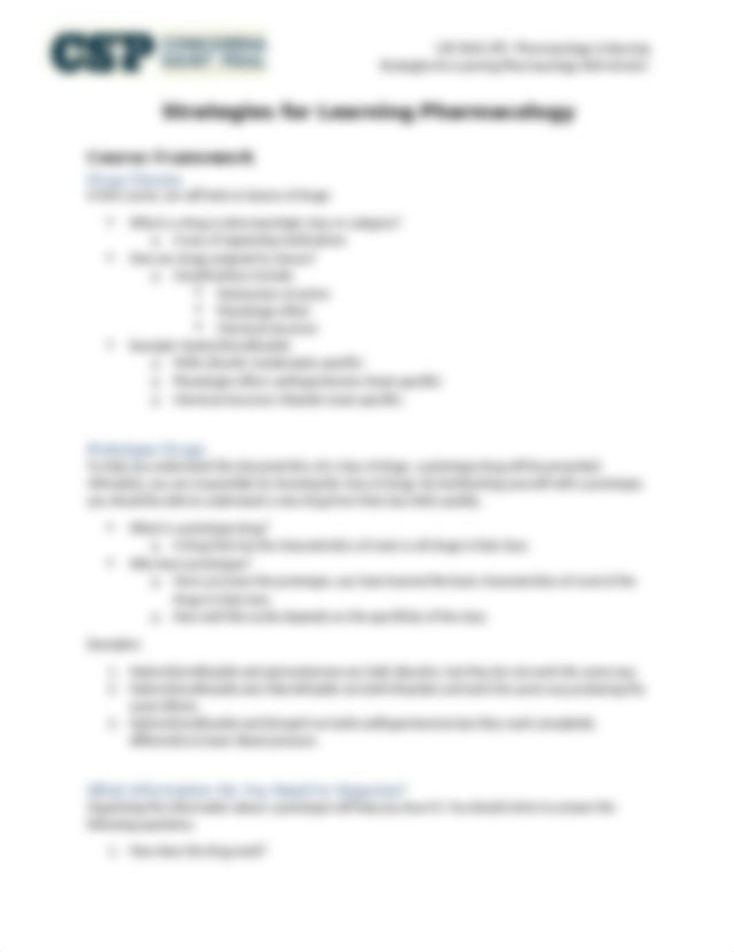 Strategies for Learning Pharmacology ADA Version.docx_d8lls0c7v8c_page1