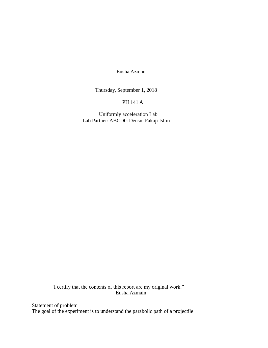 Lab 5 projectile motion lab report.docx_d8lmg23uy9o_page1