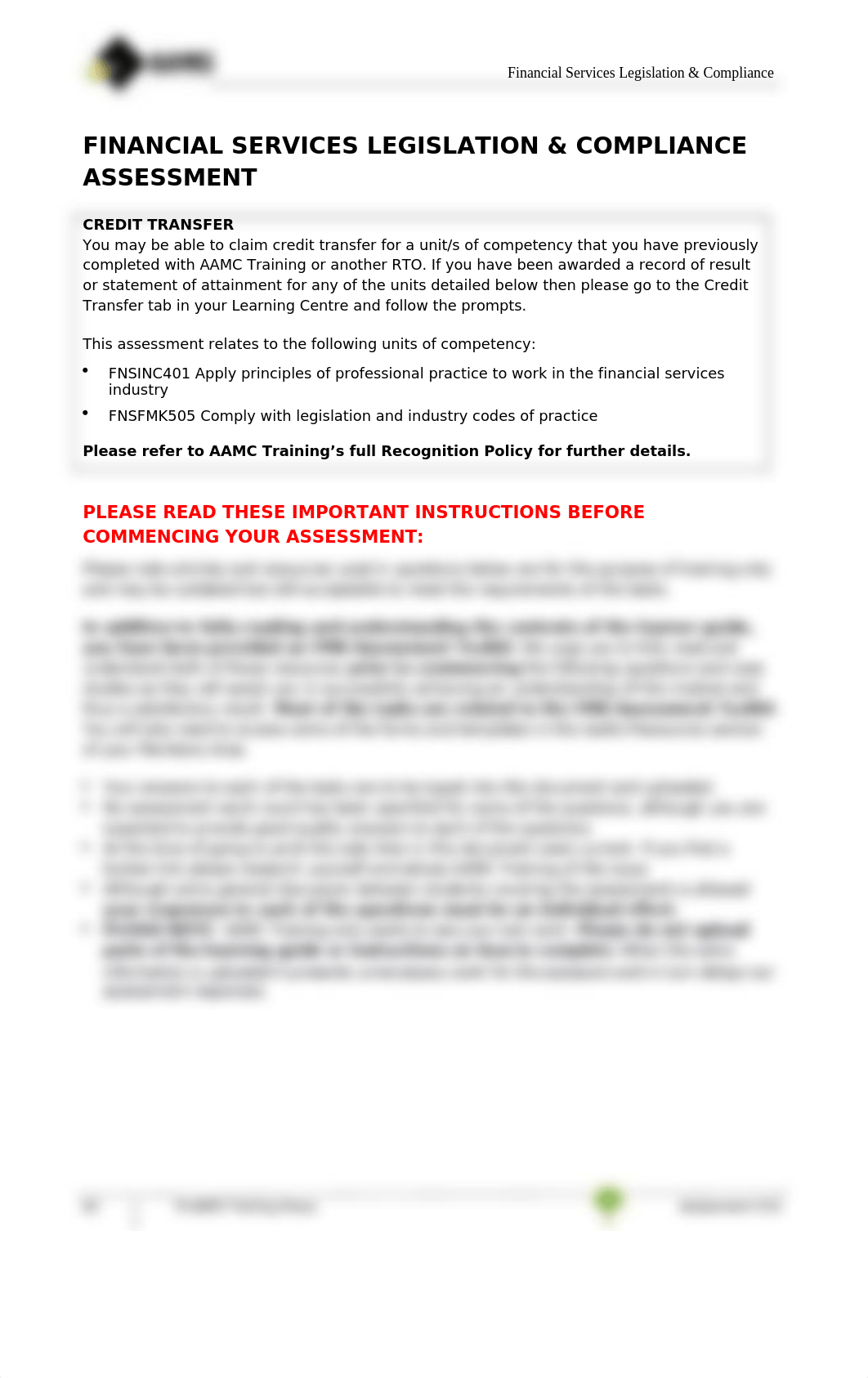 Financial Services Legislation & Compliance Assess v3.6.docx_d8lo5zvgjx1_page2