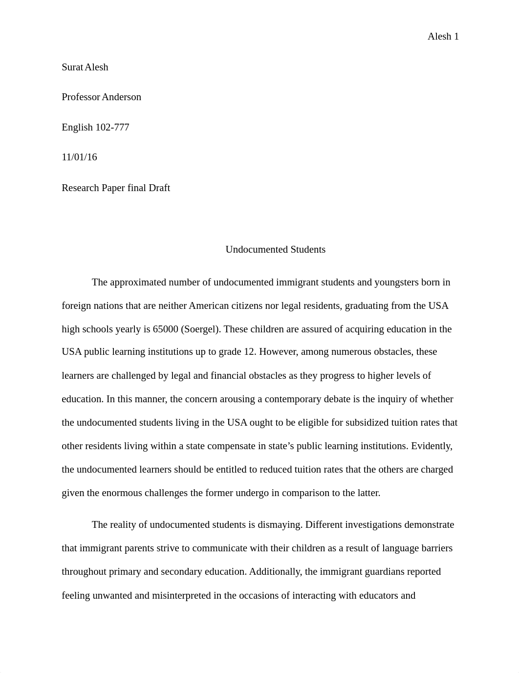 English 102  Argumentative Research Paper  Final Draft.docx_d8lqwkq342p_page1