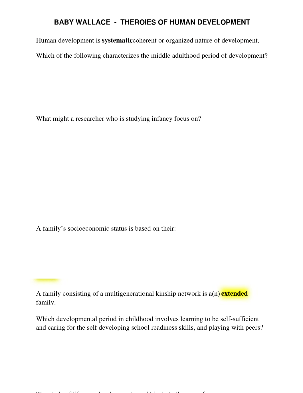 LIFESPAN GROWTH AND DEVELOPMENT PSYCH 2314_d8lxpn22rmv_page1