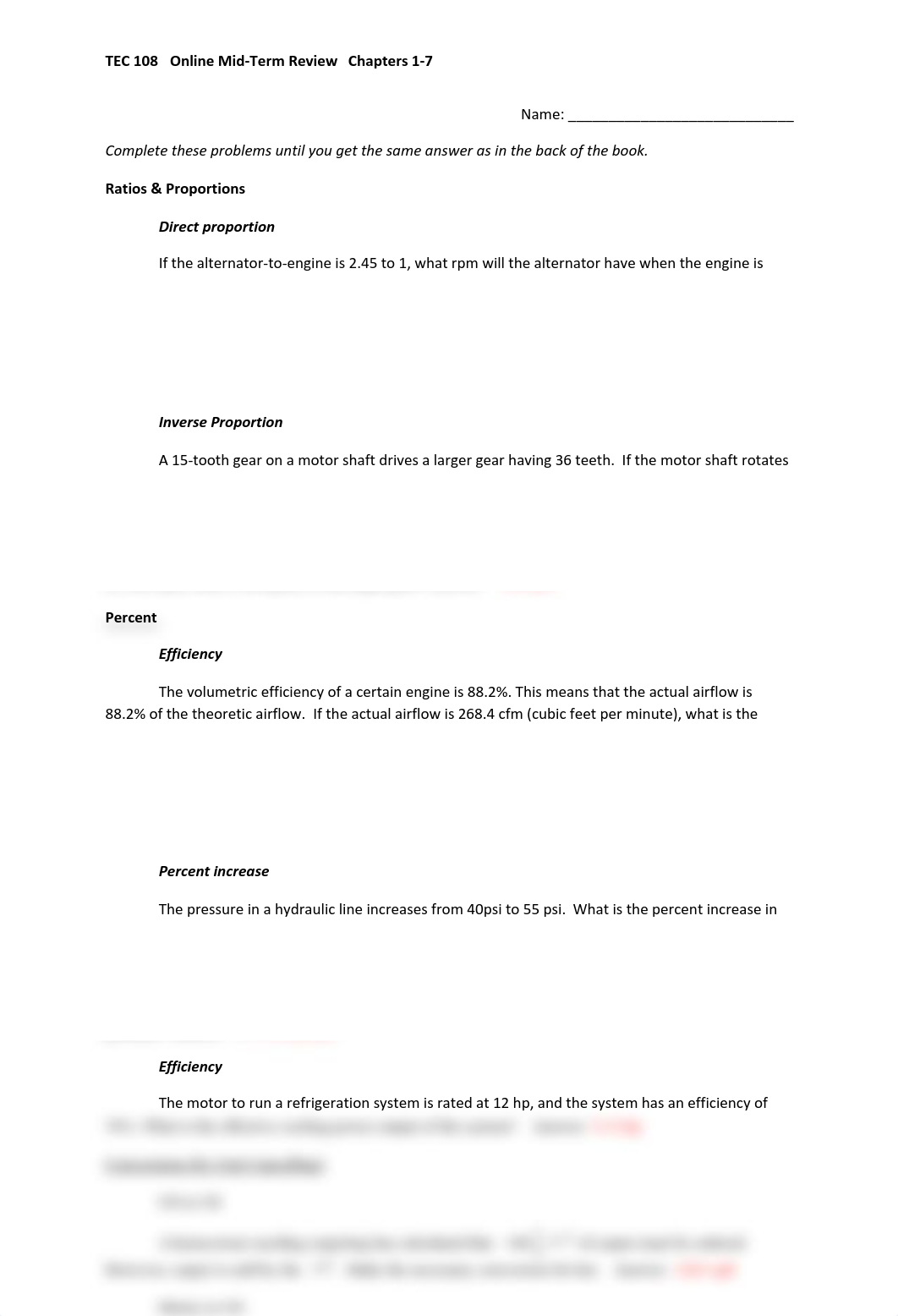 Mid-Term Review Online Chap 1-7 with answers in red.pdf_d8m7a71ftdq_page1