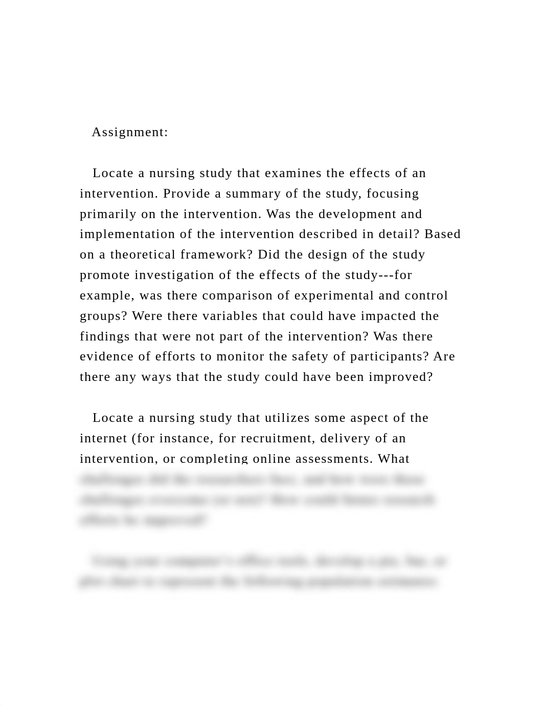 Assignment     Locate a nursing study that examines the eff.docx_d8mb7wkdlax_page2