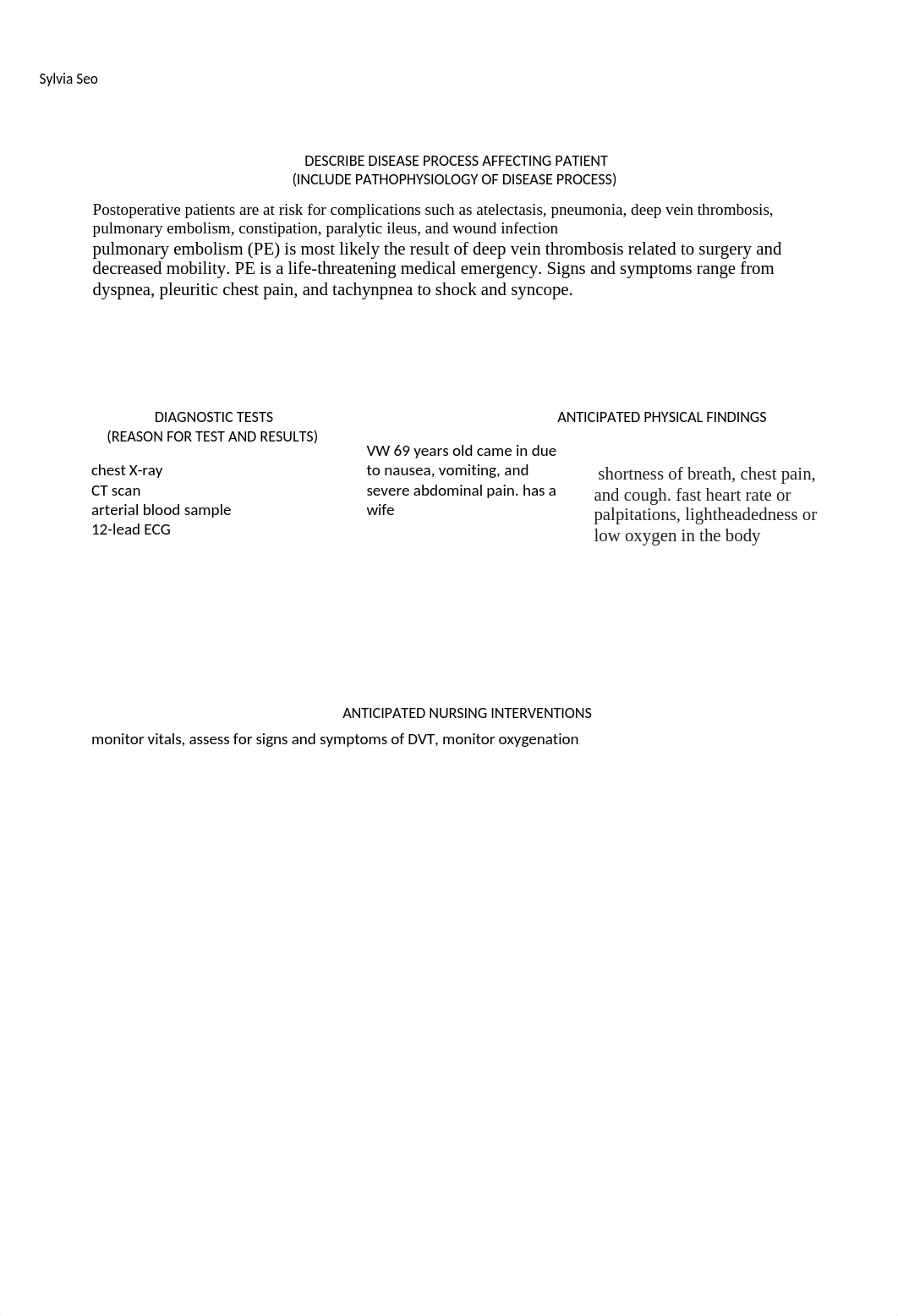 NURS-143 Clinical paperwork Vernon watkins.docx_d8mhc924j10_page1