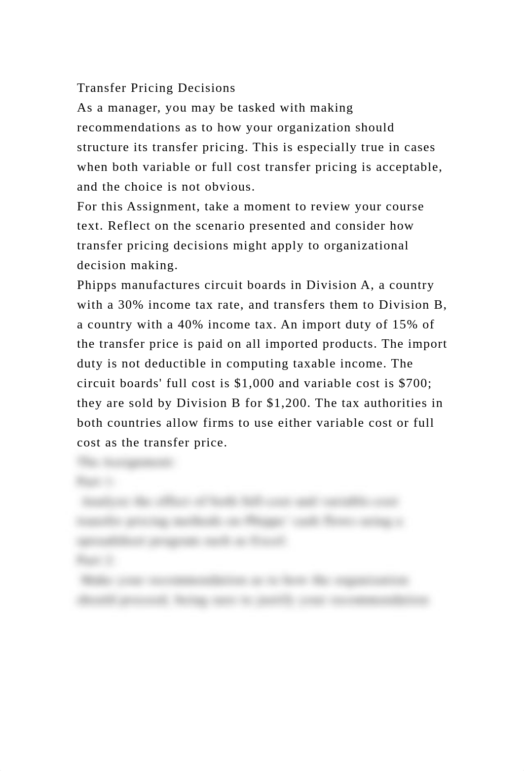 Transfer Pricing DecisionsAs a manager, you may be tasked with mak.docx_d8mka0synym_page2