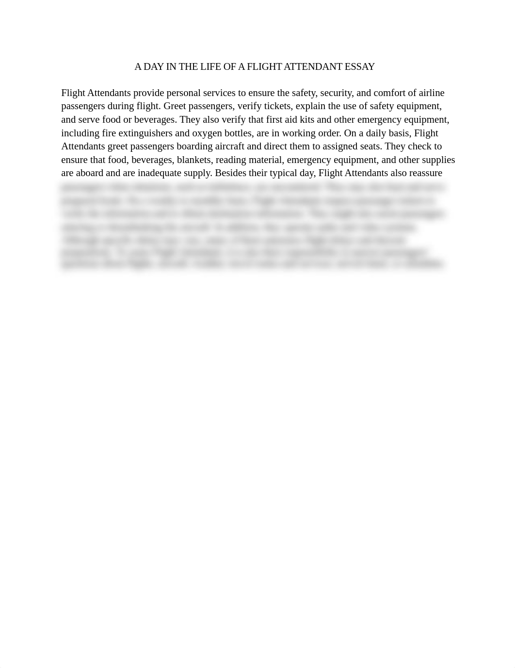 A DAY IN THE LIFE OF A FLIGHT ATTENDANT ESSAY.docx_d8mm7gi6rqh_page1