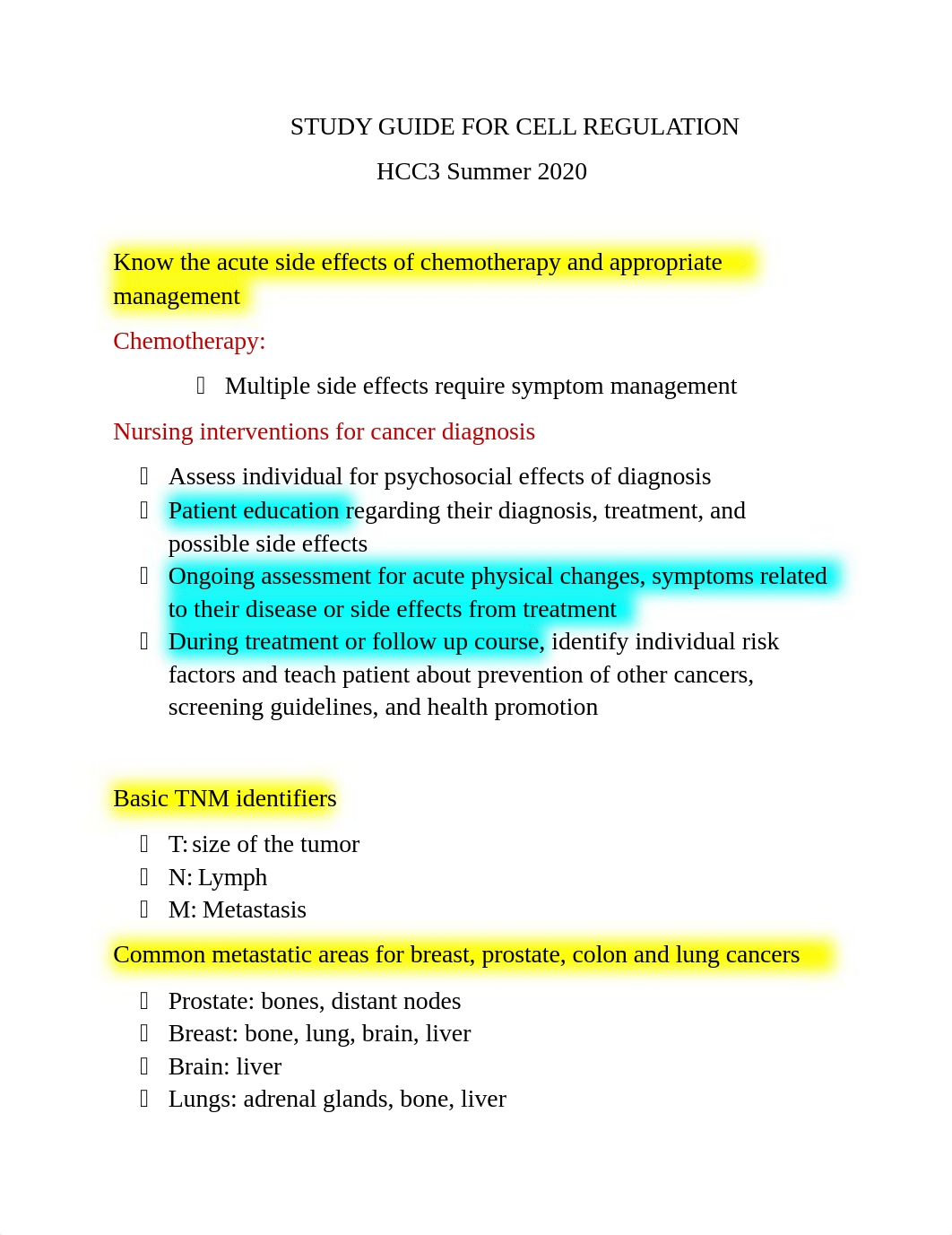 cellular regulation study guide .docx_d8ms8zrjd2f_page1