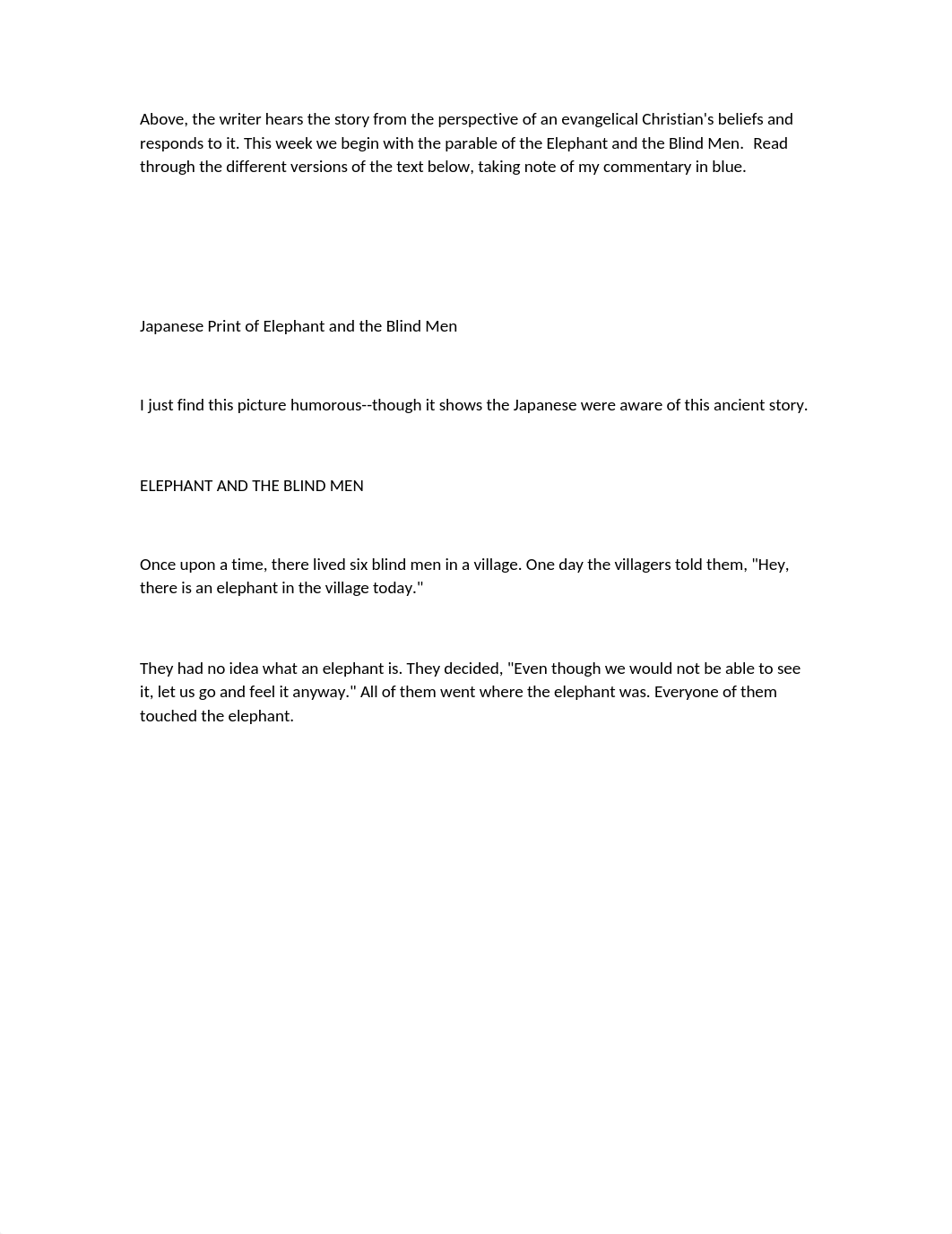 Week Two Class Metaphor (Read Only) The Blind Men & The Elephant.rtf_d8msd1r65qu_page1