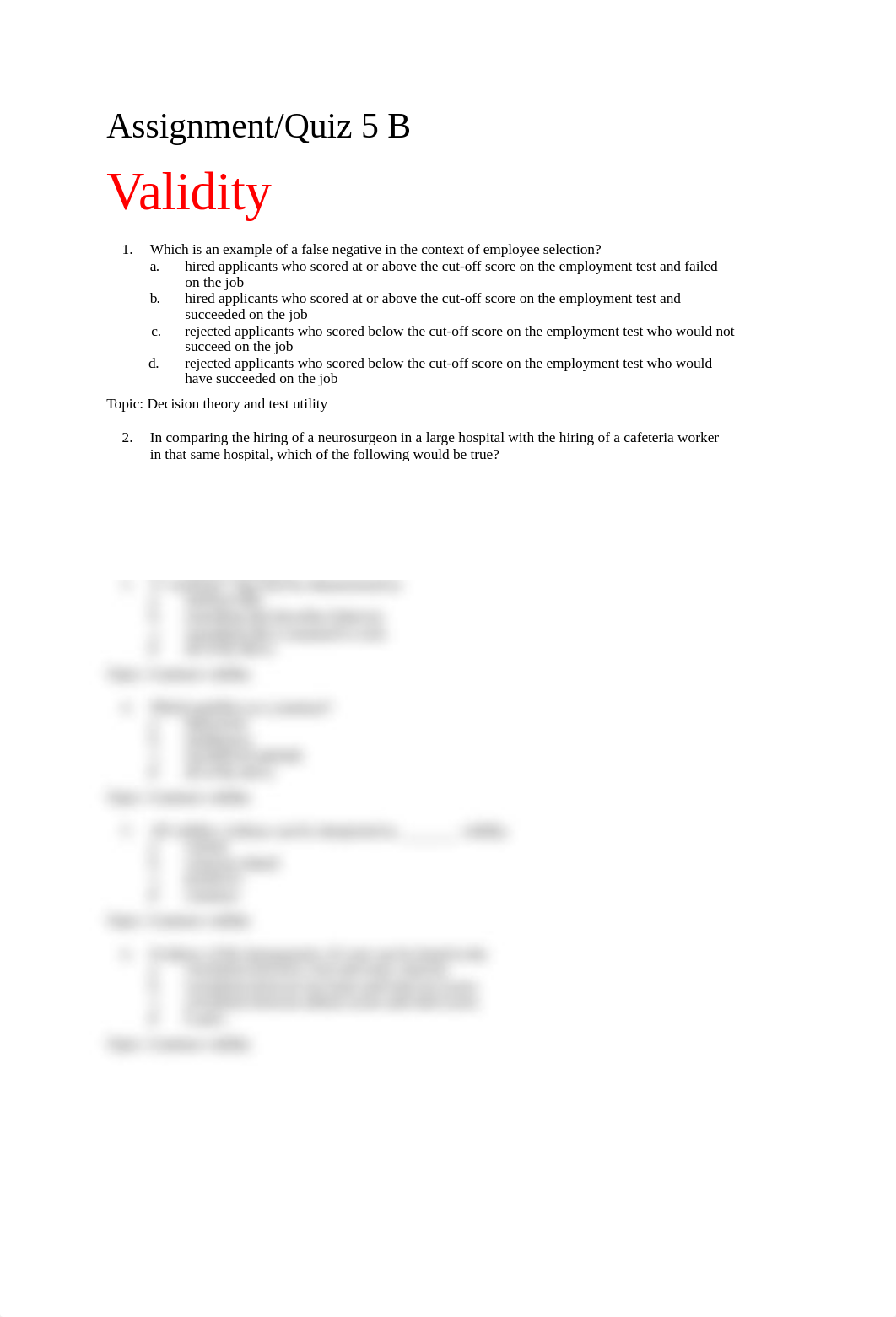Assignment Quiz 5 B Validity.docx_d8naql2mwc3_page1