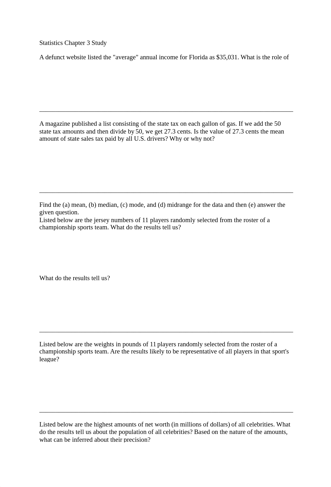 Statistics Chapter 3 Study.docx_d8nc2g5a0vc_page1