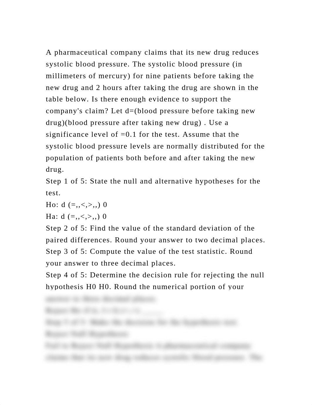 A pharmaceutical company claims that its new drug reduces systolic b.docx_d8nnhkaqlzg_page2