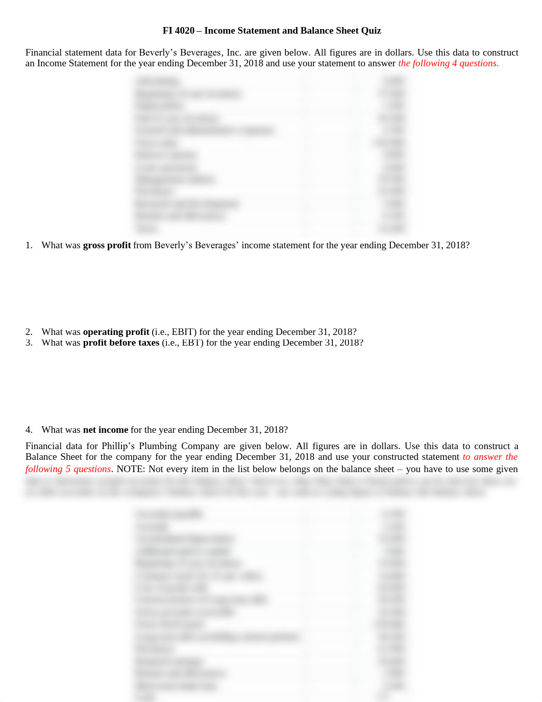 Quiz 01 - Income Statement and Balance Sheet Questions.pdf_d8nzzugttxi_page1