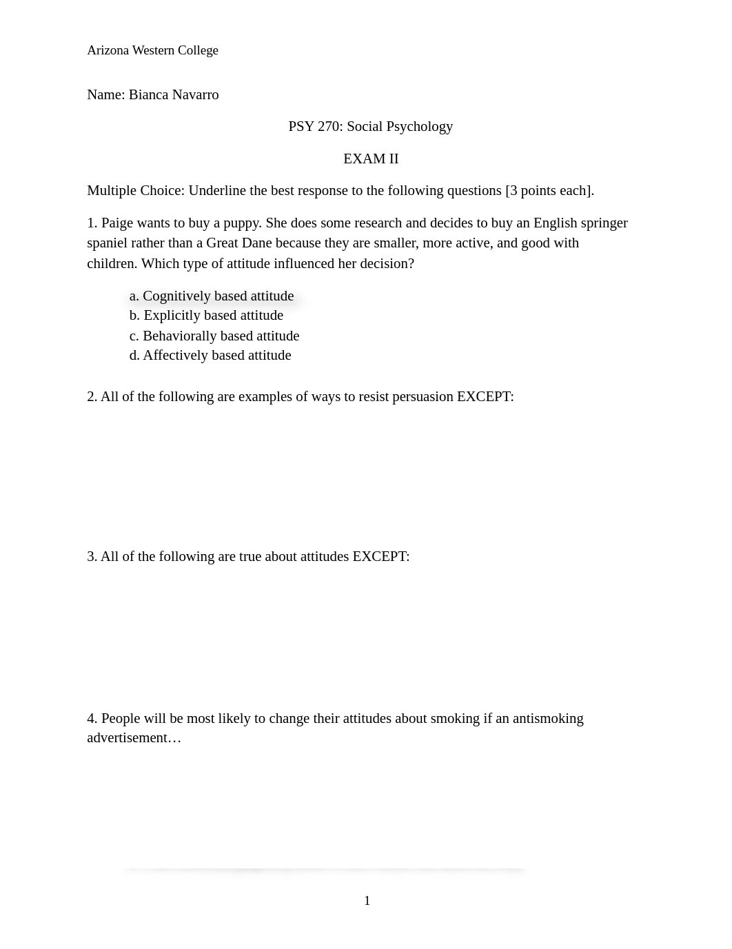 AWC Social Psychology ONLINE EXAM II (1).docx_d8ockji9im5_page1