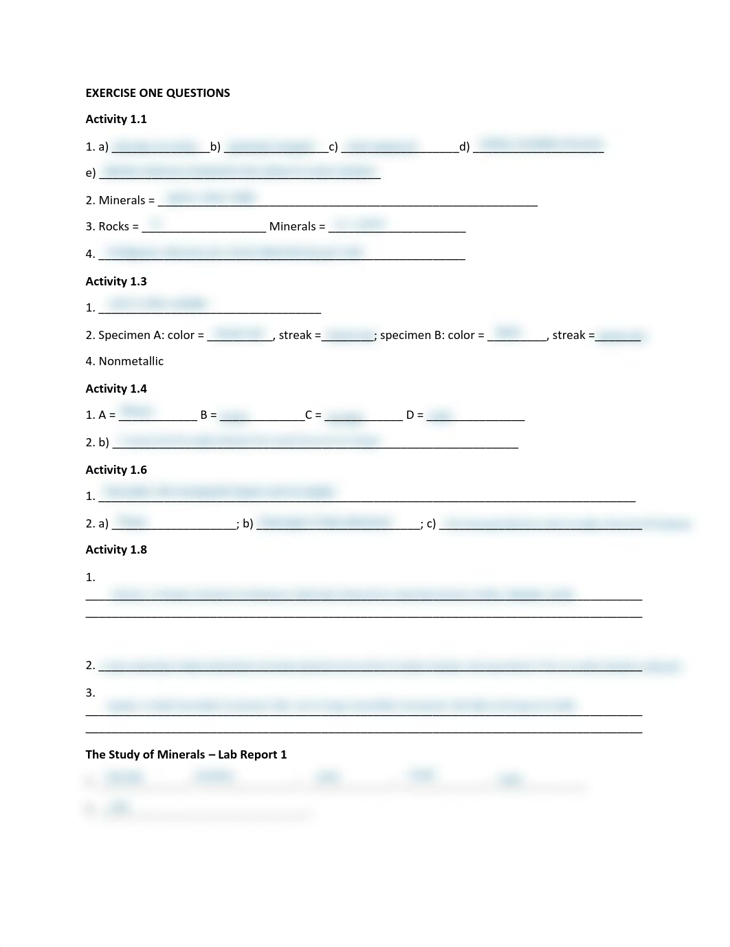 Answer Sheet Excersize 1 The Study of Minerals (1) (1).pdf_d8ocwg6ju0a_page1