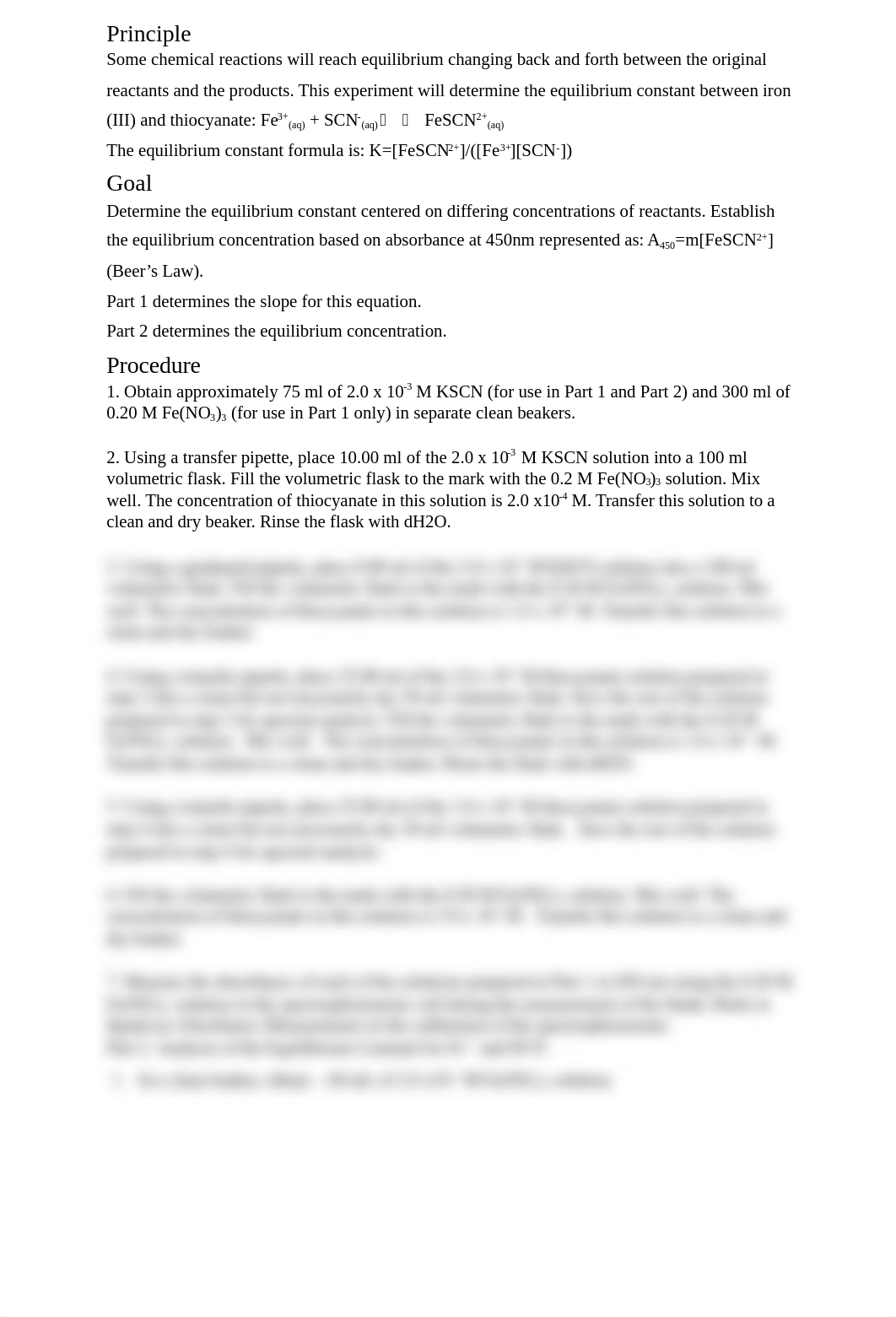 Lab 3 Determination of the Equilibrium Constant for the Reaction between Fe+ and SCN-  .docx_d8oum6gwbjc_page2