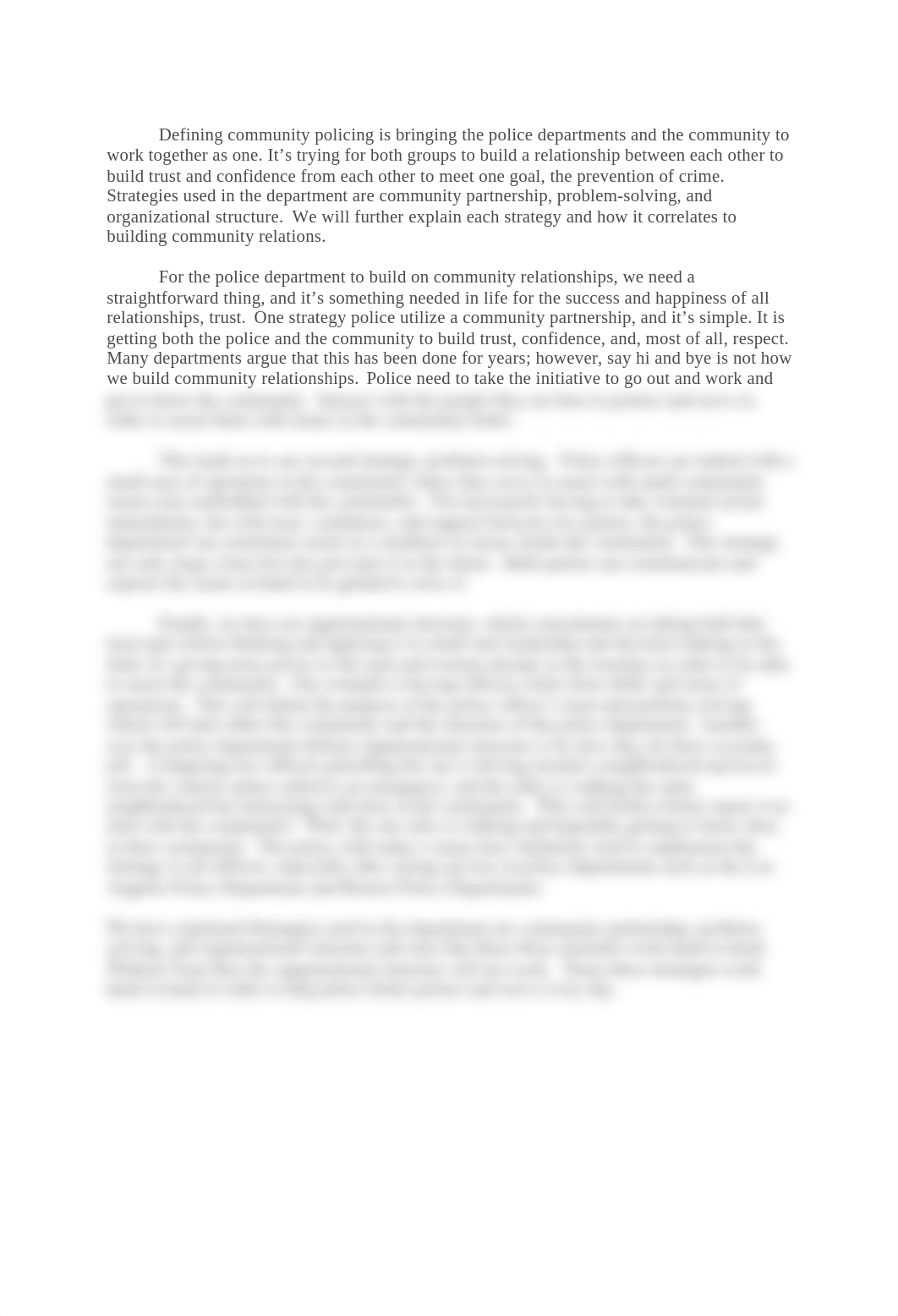 Describe the characteristics of police professionalism, and how this relates to ethics.docx_d8p5li0llzf_page1