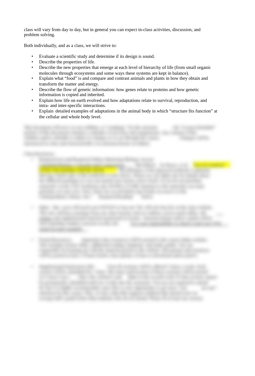 BIOL101_ Fall 2018_Syllabus and Schedule_Evans_Final.pdf_d8pdtt5xezc_page2