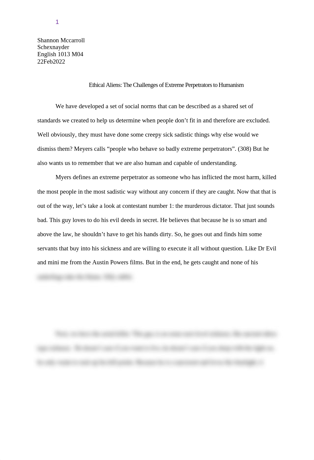 Shannon Mccarroll- Ethical Aliens-The Challenge of Extreme Perpetrators to Humanism (6).docx_d8pf0wsi2b1_page1