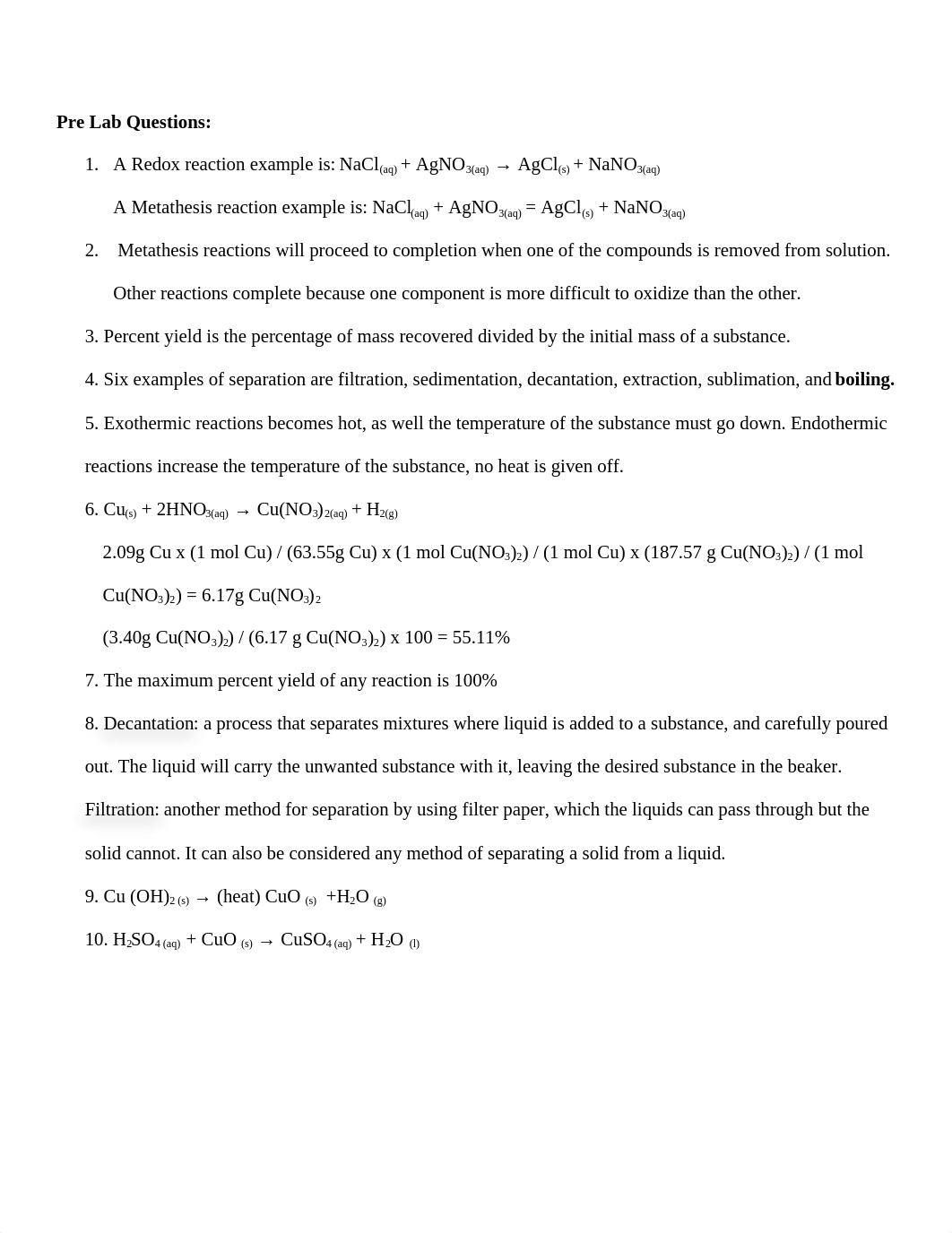 Chemical Reactions of Copper and Percent Yield_d8pfs4xbrw0_page2