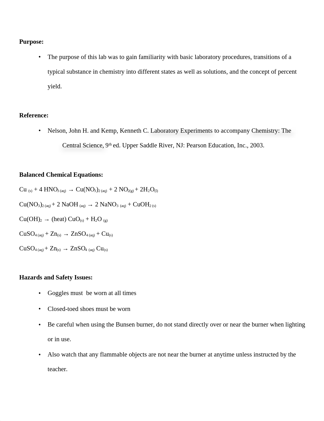 Chemical Reactions of Copper and Percent Yield_d8pfs4xbrw0_page3