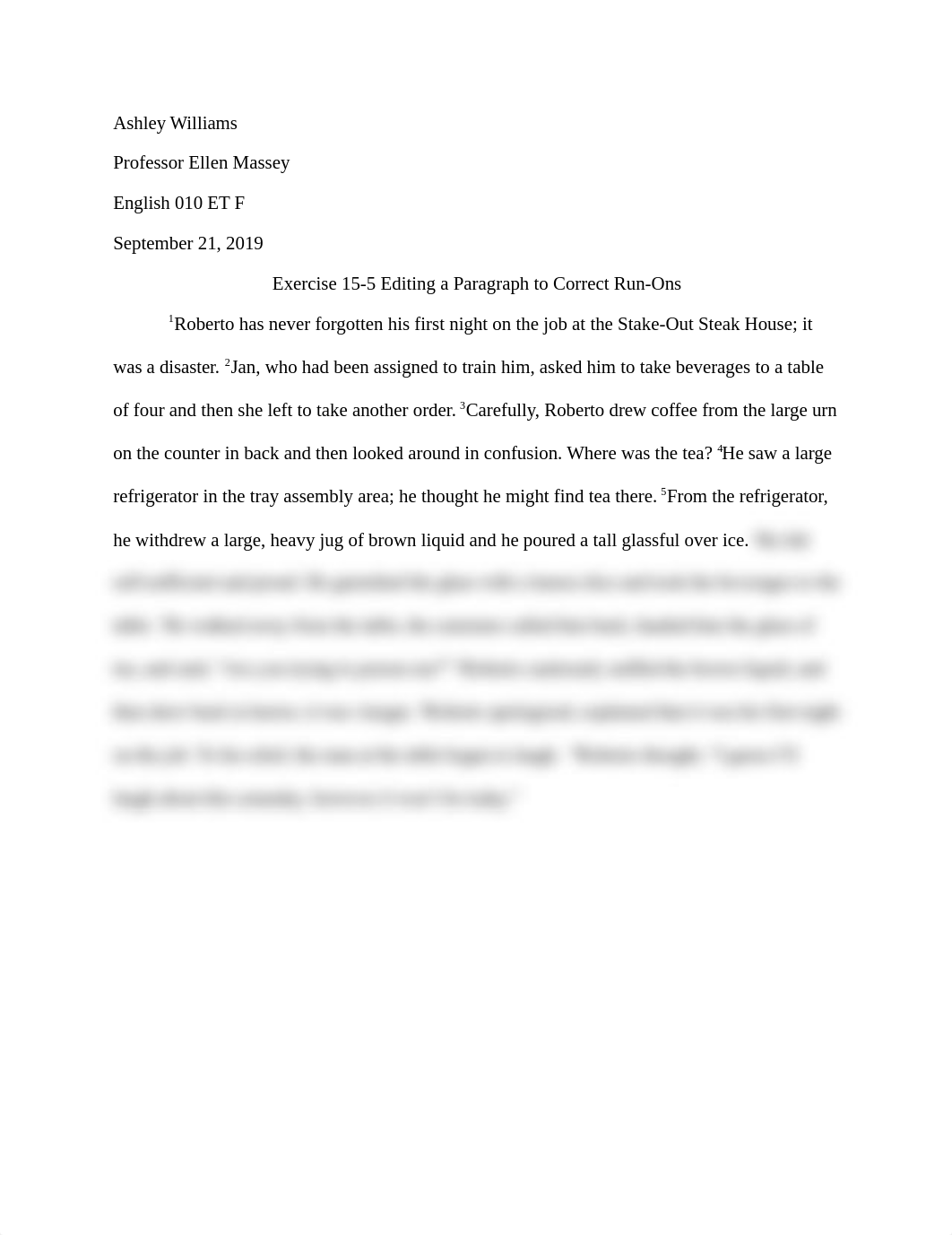 Exercise 15-5 Editing a Paragraph to Correct Run-Ons.docx_d8ph89n7nq8_page1