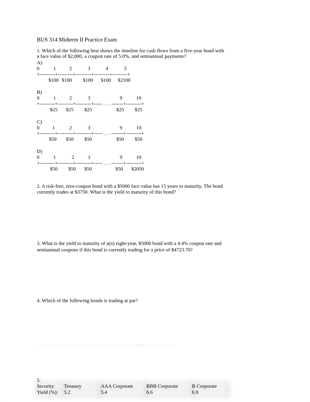 BUS 314 Midterm II Practice Exam.docx_d8pmshhz0s3_page1