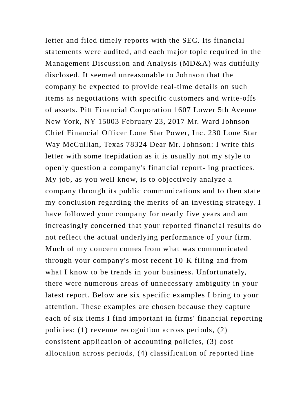 My question is Relzo raises issues with the consistent application o.docx_d8ppmtgcgs4_page3