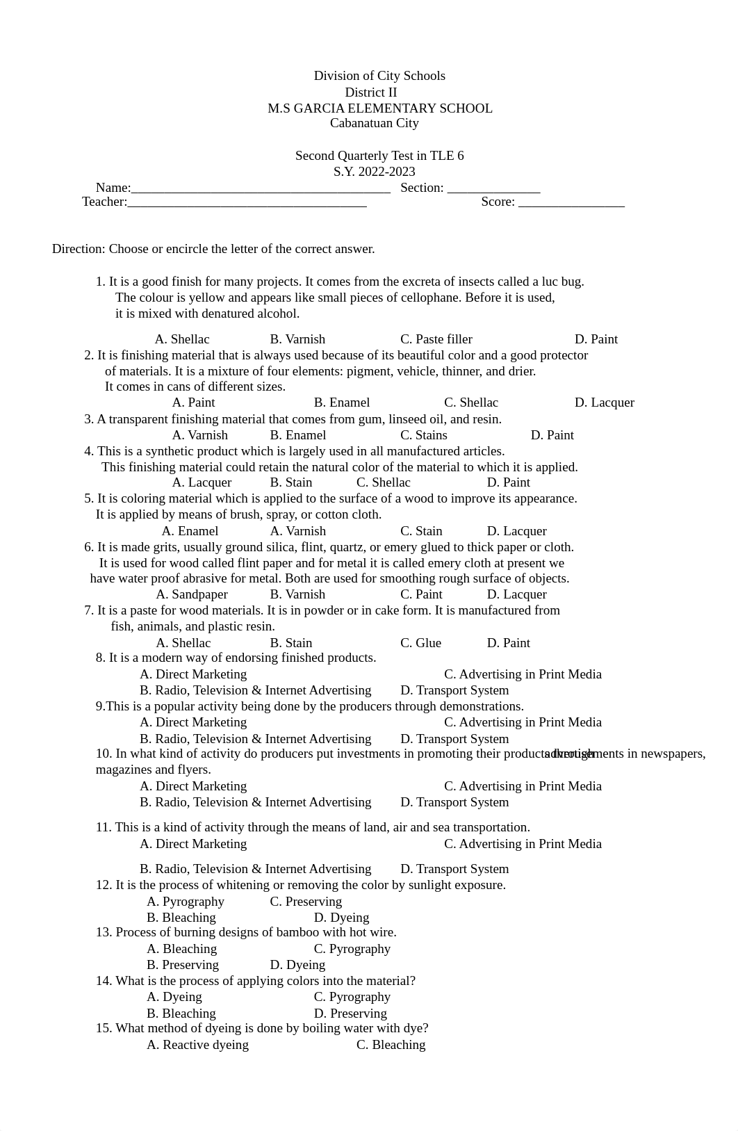 TLE-6-Industrial-Arts-Quarter-Exam-with-Answer-Key (3).docx_d8q55qa4x8b_page1