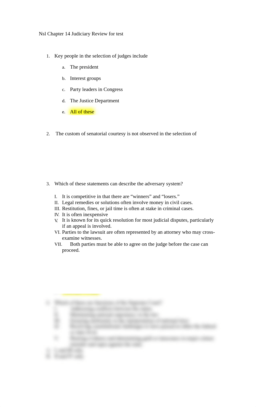 Nsl Chapter 14 Judiciary Review for test_d8q8syj0ul9_page1