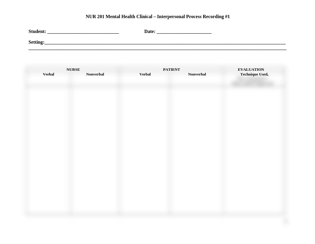 NUR 201 Mental Health Process Recording Instructions and Form revised fall 2021 (2).docx_d8qk9vdnhdm_page2