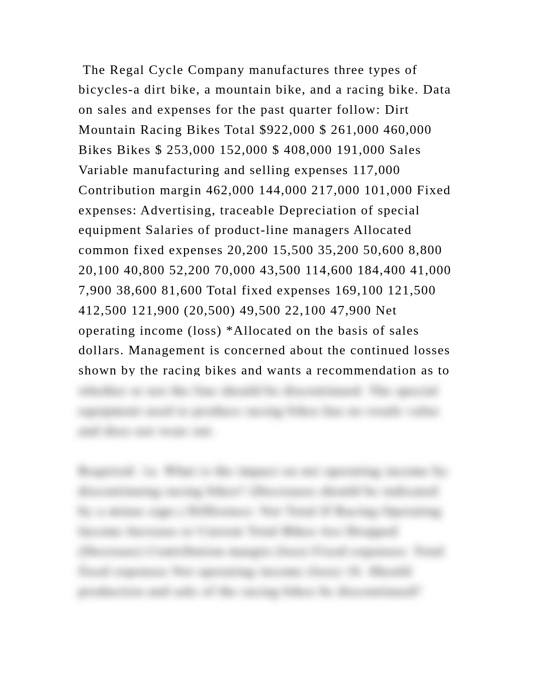The Regal Cycle Company manufactures three types of bicycles-a dirt b.docx_d8qm92a4jno_page2