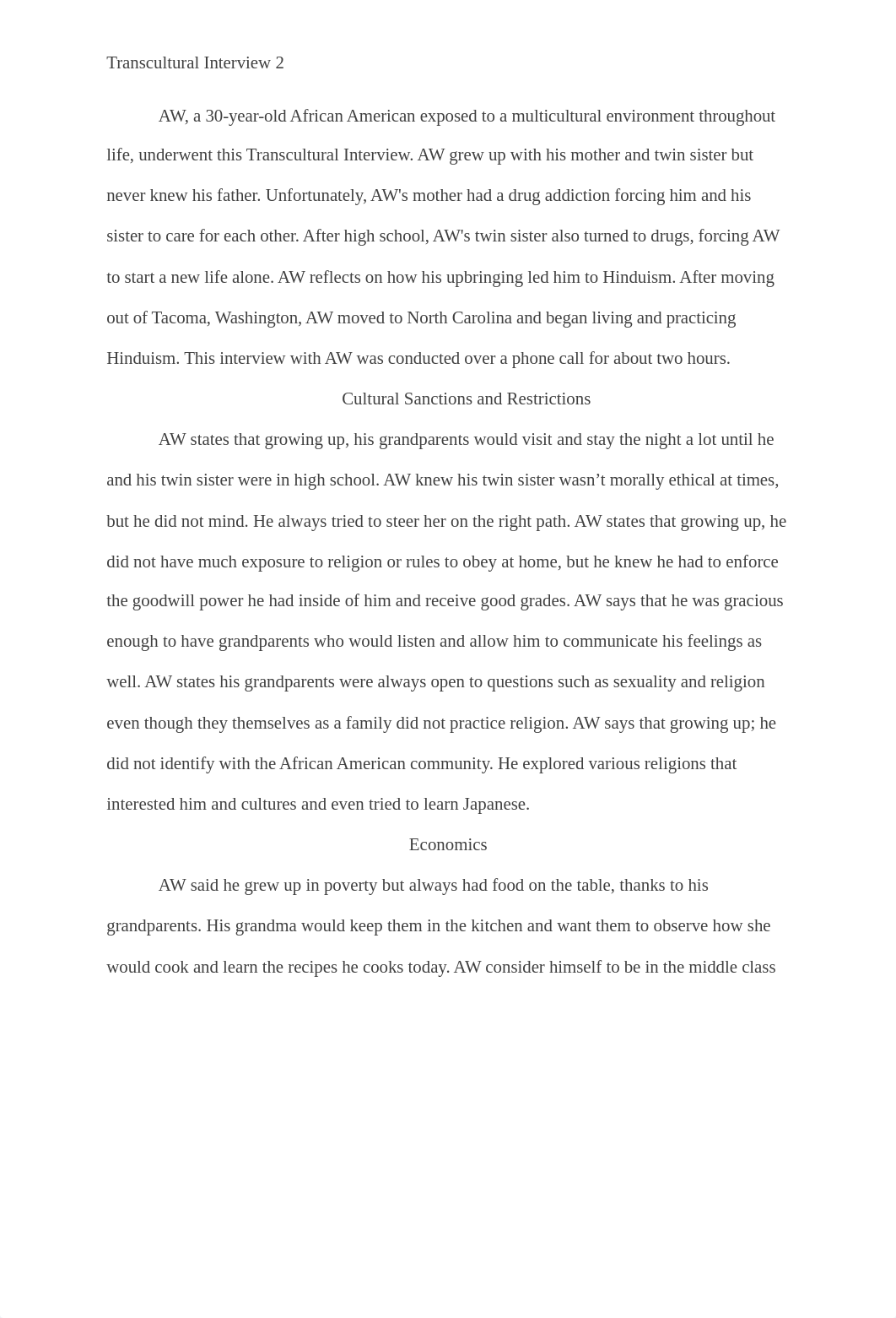 Transcultural Interview Assignment .docx_d8qoe4h8f8n_page2