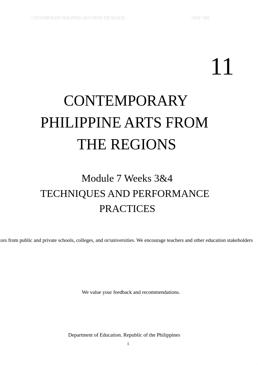 Signed-off_Contemporary-Philippine-Arts11_q2_m7-weeks-34_Techniques-and-Performance-Practices-_v3-co_d8r0dlnjxik_page1