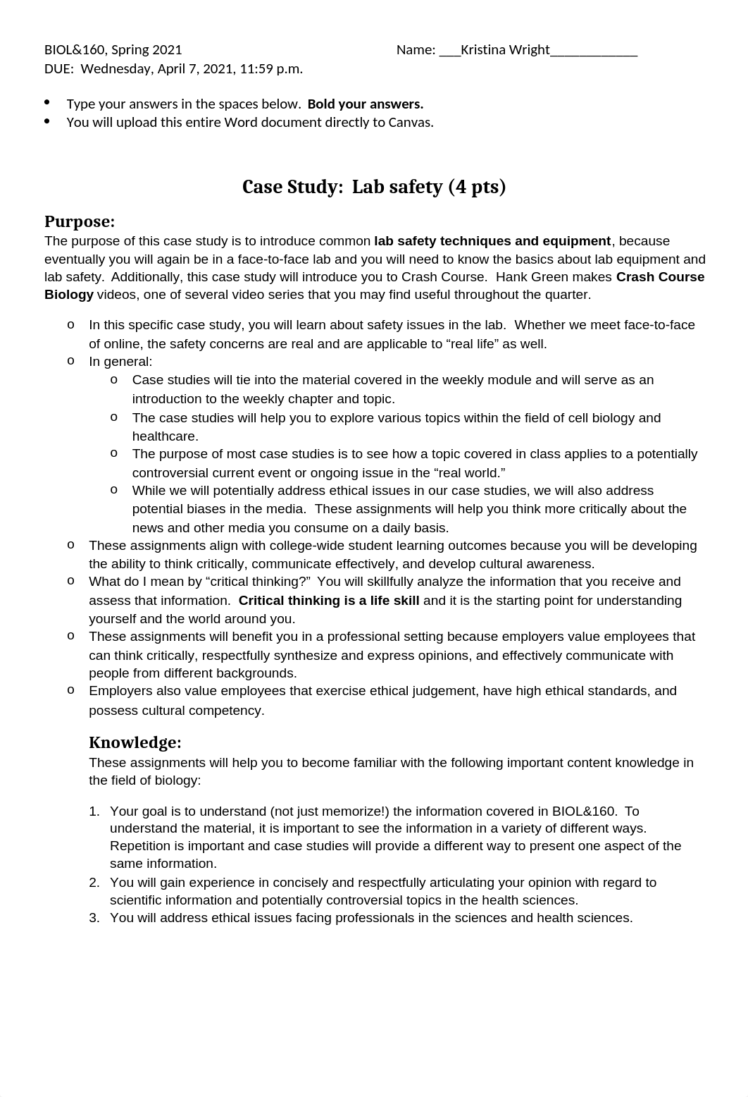 BIOL&160 Spring 2021 Case Study - Lab Safety due April 7.docx_d8r1wosh0nl_page1