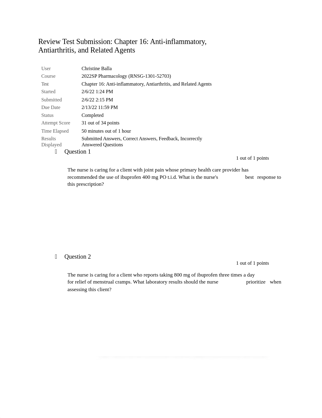 Chapter 16 Anti-inflammatory, Antiarthritis, and Related Agents.docx_d8r5m29yfy8_page1