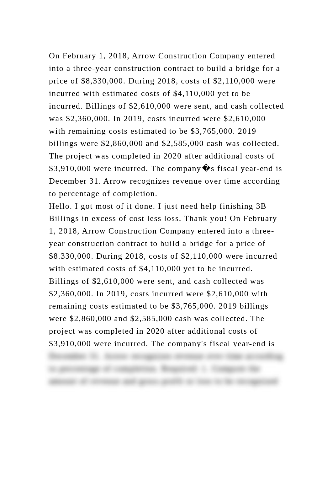 On February 1, 2018, Arrow Construction Company entered into a three.docx_d8rg16m8ssm_page2