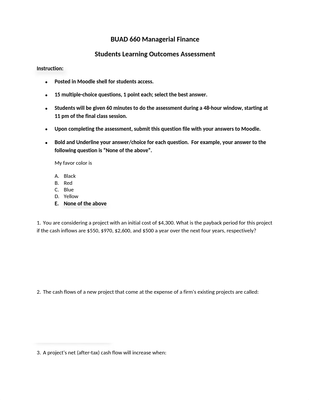 Learning Outcomes Assessment Exam.docx_d8rge529znb_page1