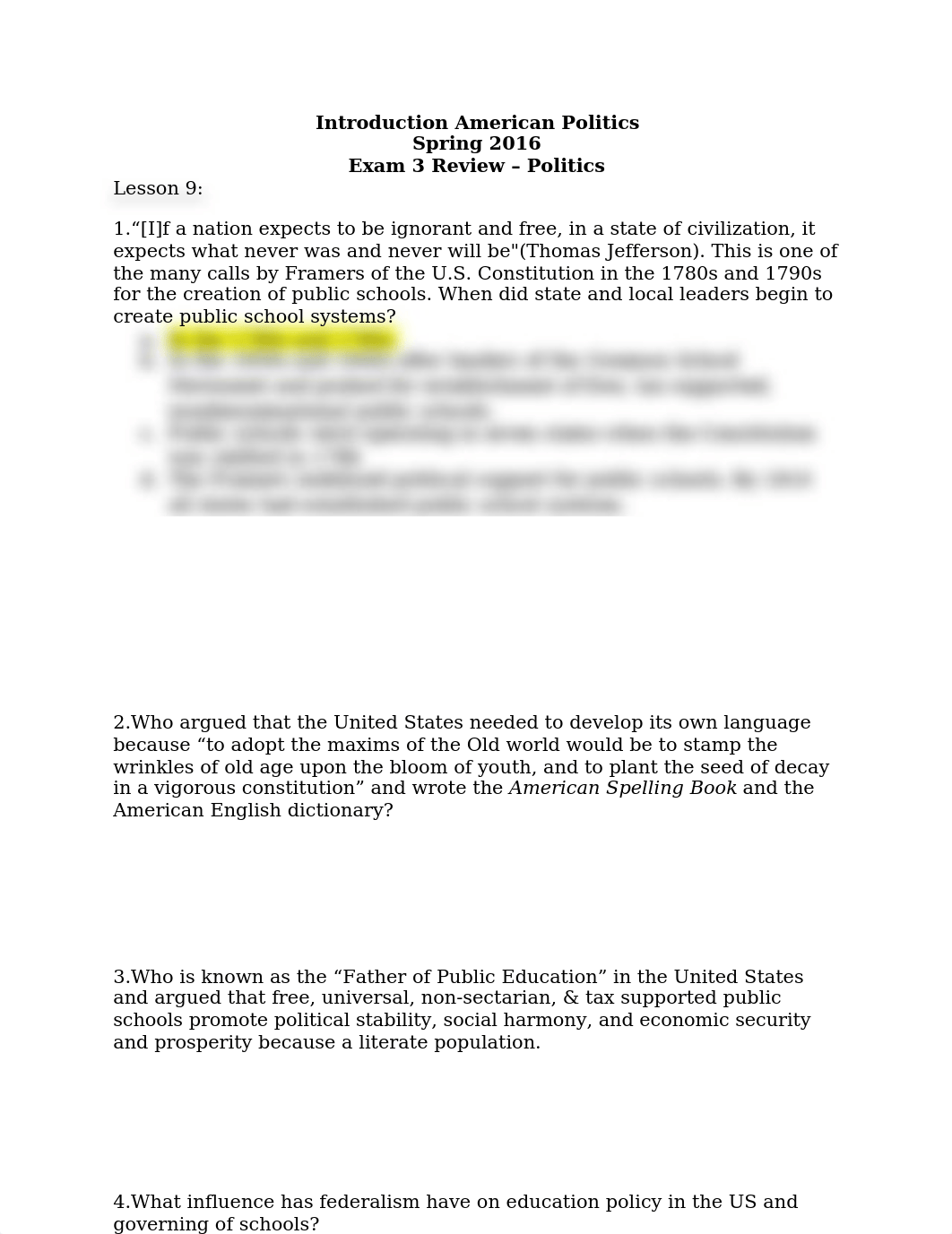 PSCI110 F16 Exam 3 Review_d8riyh6tdo8_page1