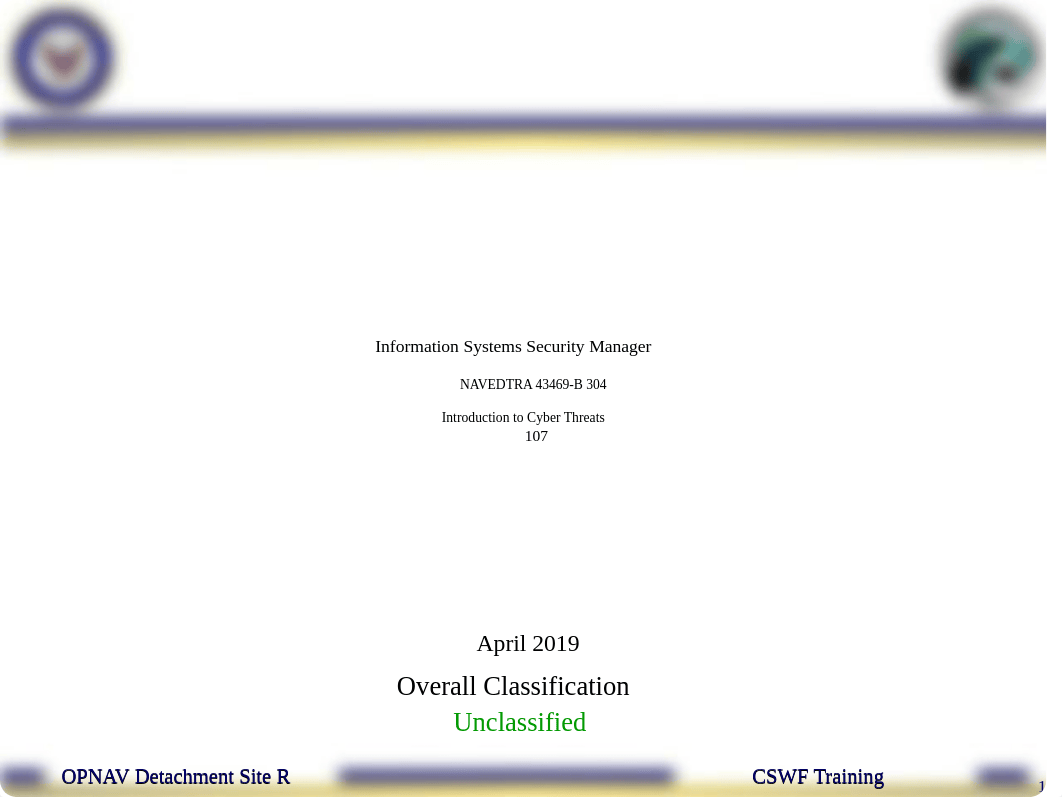 OPNAV CSWF PQS - 107 Intro to Cyber Threats.ppt_d8rpdf92iam_page1