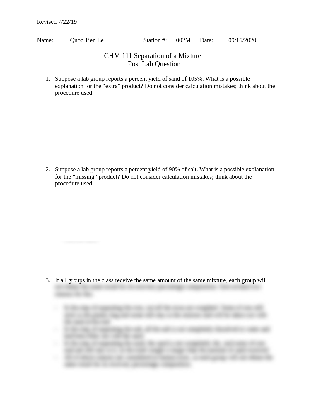 Post Lab - CHM 111 Separation of a Mixture (1).docx_d8rxf57t1i2_page1