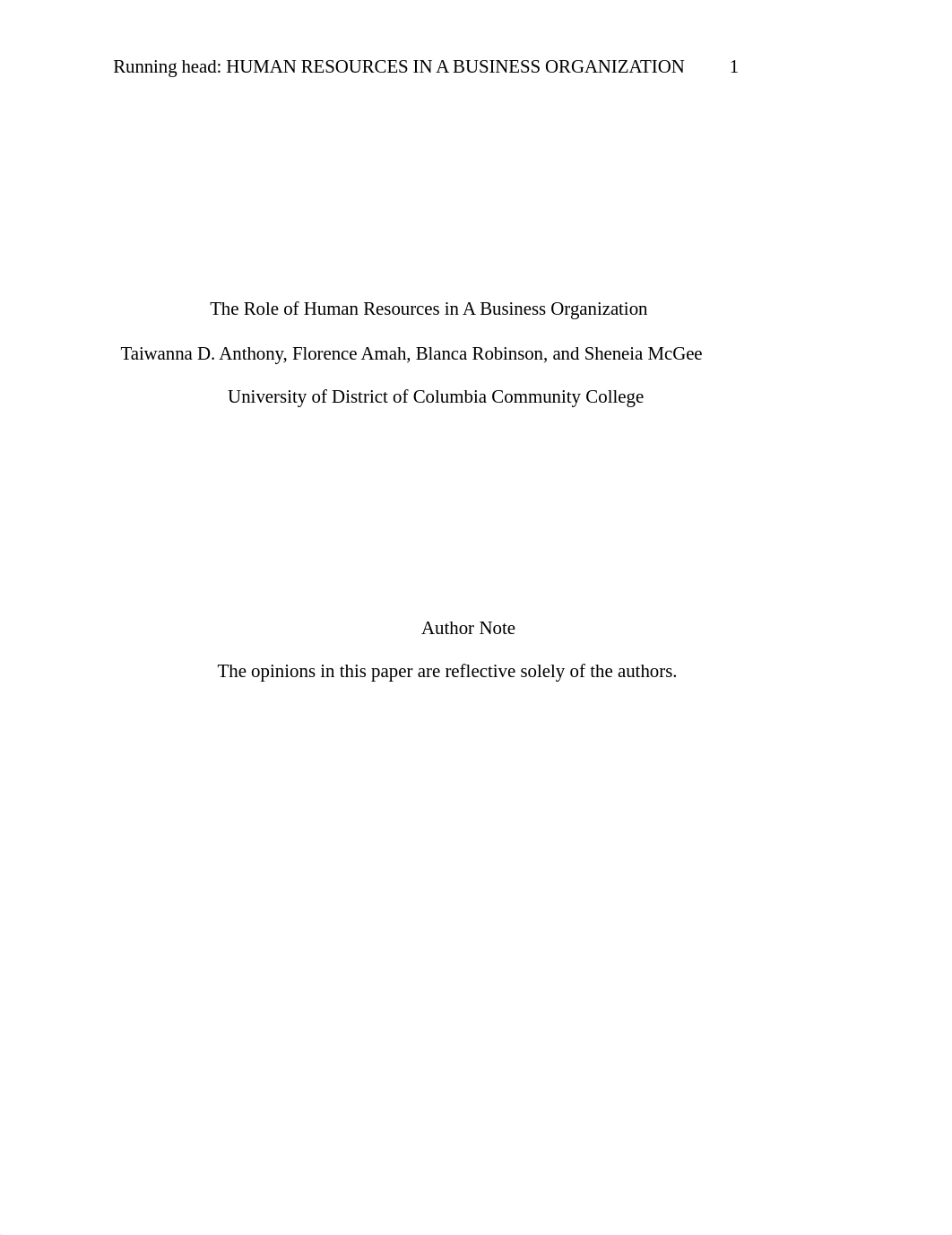 The Role of Human Resources in A Business Organization_d8rxjzroono_page1