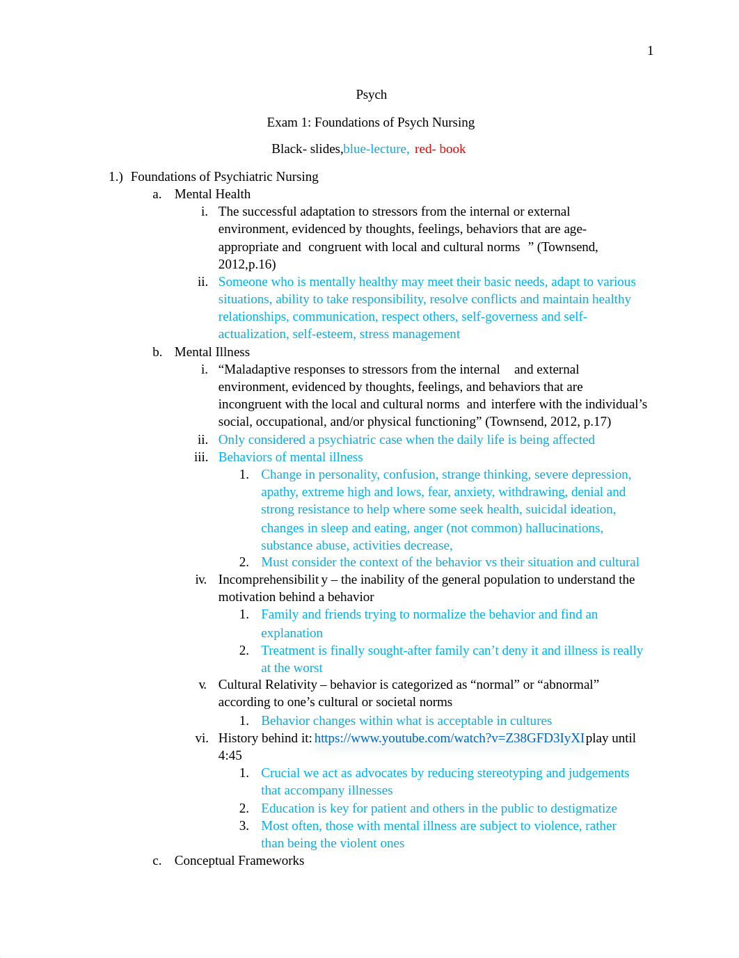 Psych exam 1.docx_d8s02tpwx59_page1