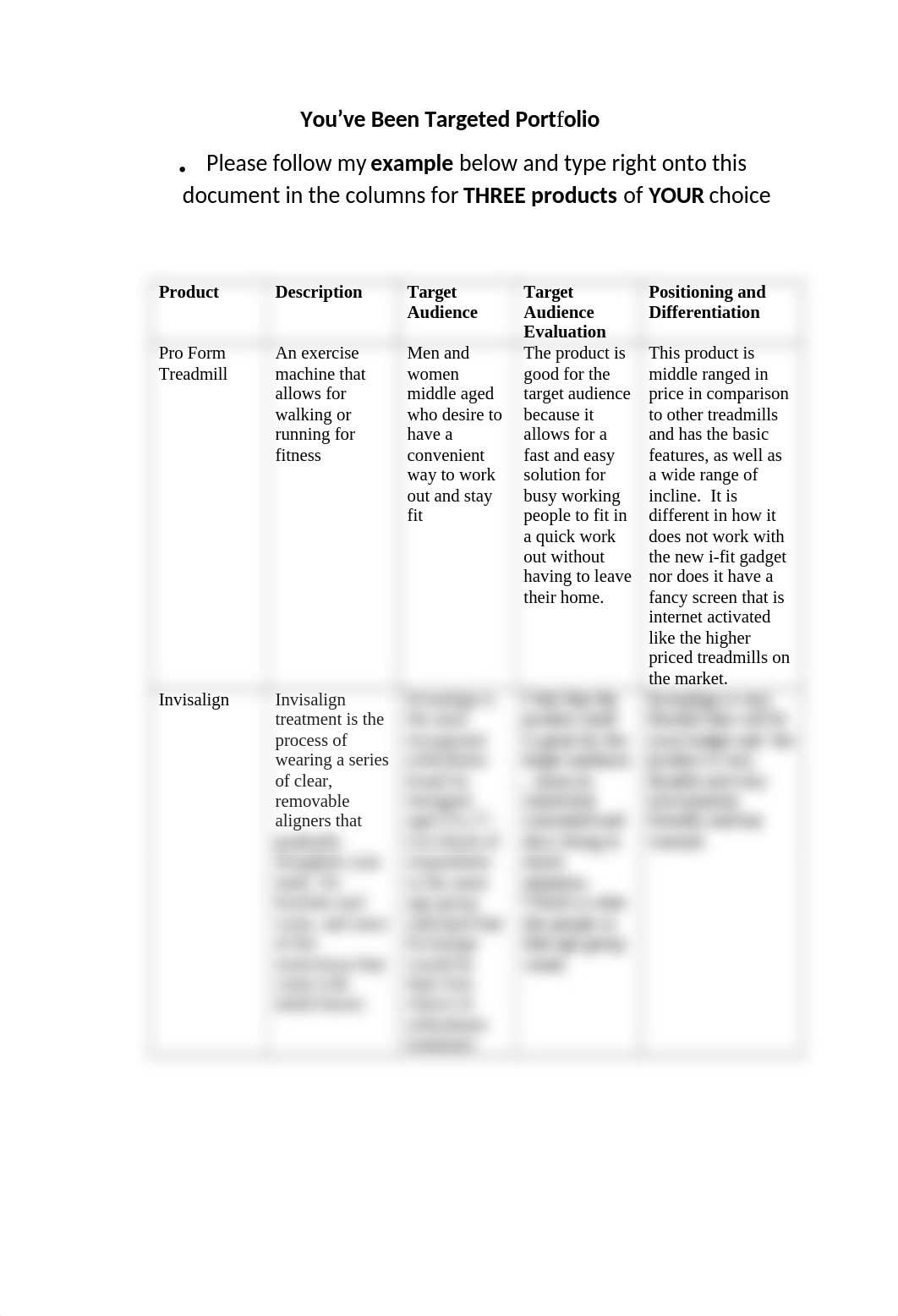 You've been Targeted Portfolio Template and Guide L6 (1).odt_d8s4fej2760_page1