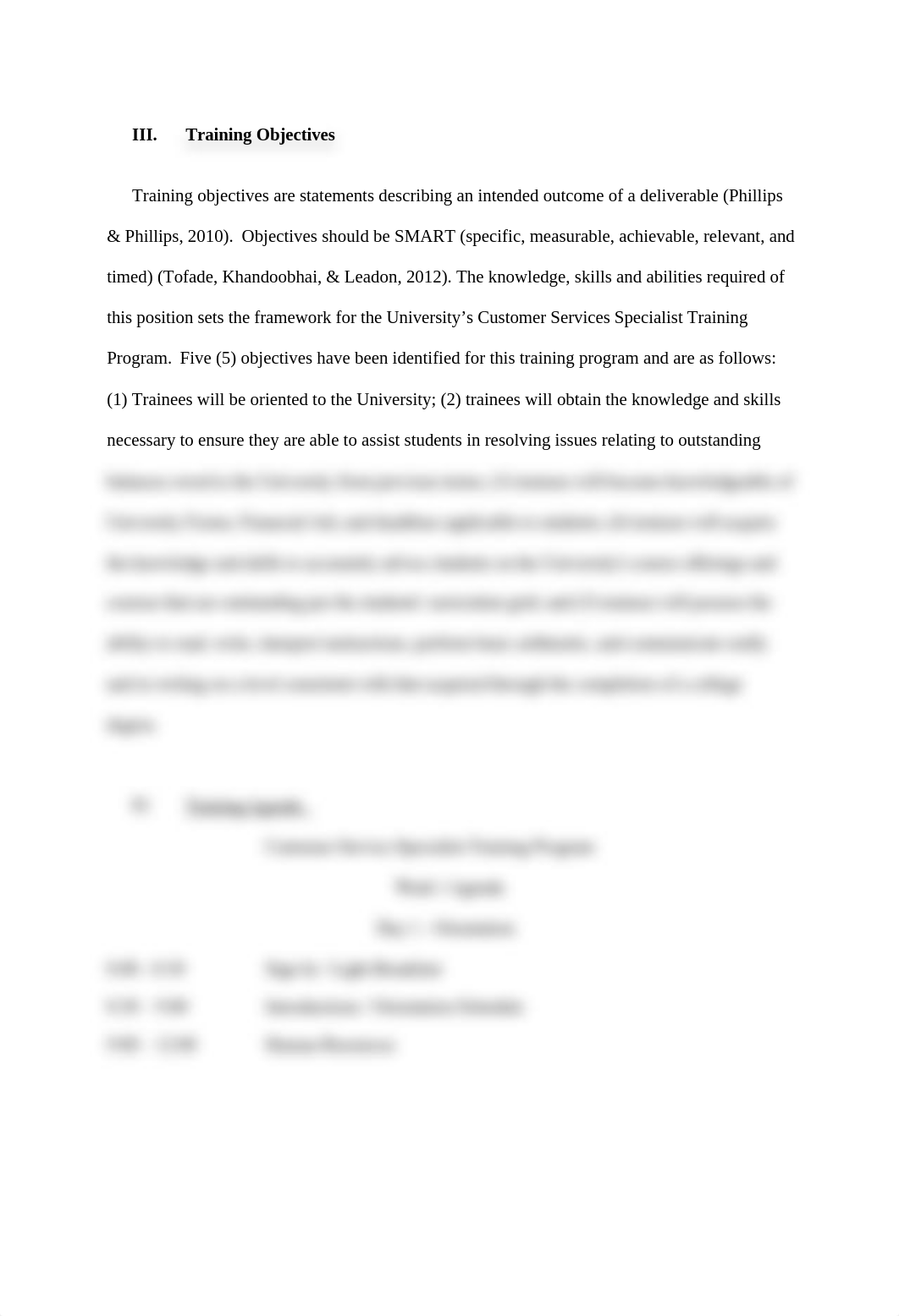 Julia Sims - MGMT 2130 Employee Training and Development - Final paper - Training Program CSS (2)_d8s5z5ib651_page4