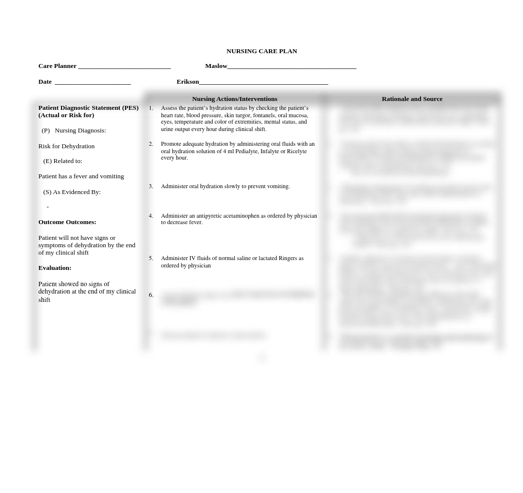 NURSING CARE PLAN Risk for Dehydration.docx_d8s6uvg9gry_page1