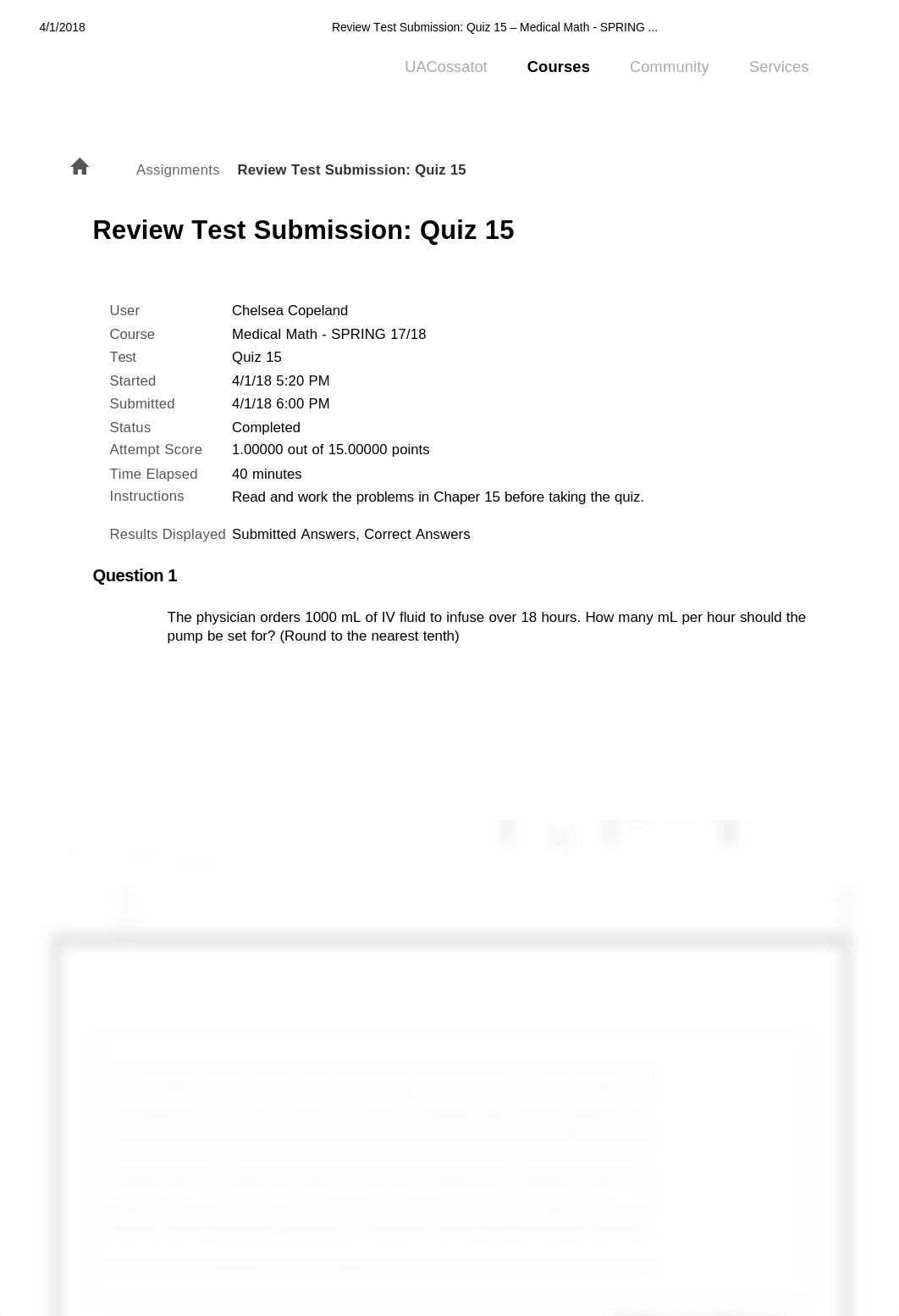 Review Test Submission: Quiz 15 - Medical Math - SPRING ....pdf_d8sajwvm1is_page1