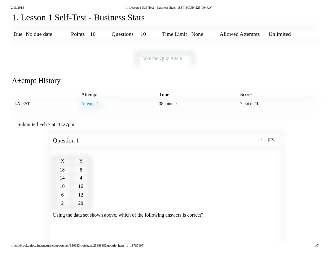 1. Lesson 1 Self-Test - Business Stats_ 18SP-ECON-225-004RW.pdf_d8sb199bumx_page1