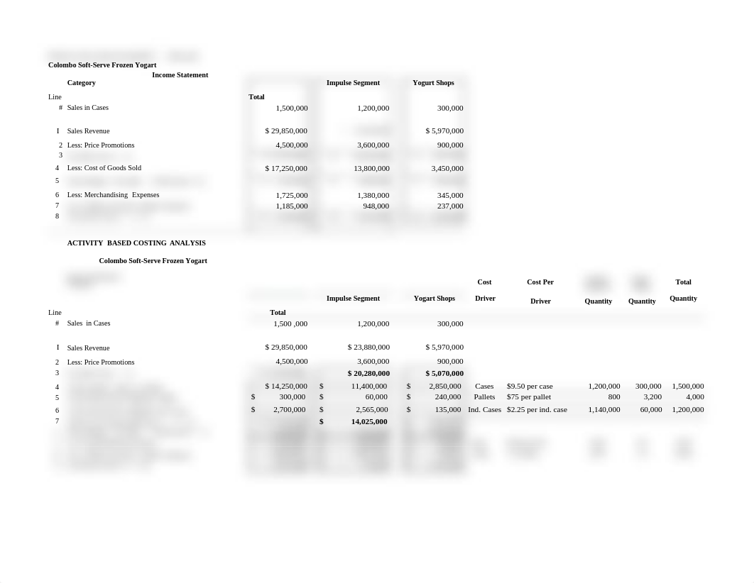 Profit Loss Statement Colombo Yogurt, Case Study.xlsx_d8sfa3r28gs_page1