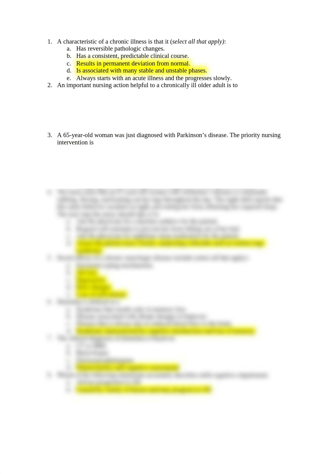 NCLEX Exam 4 Answers_d8surqhmpgf_page1