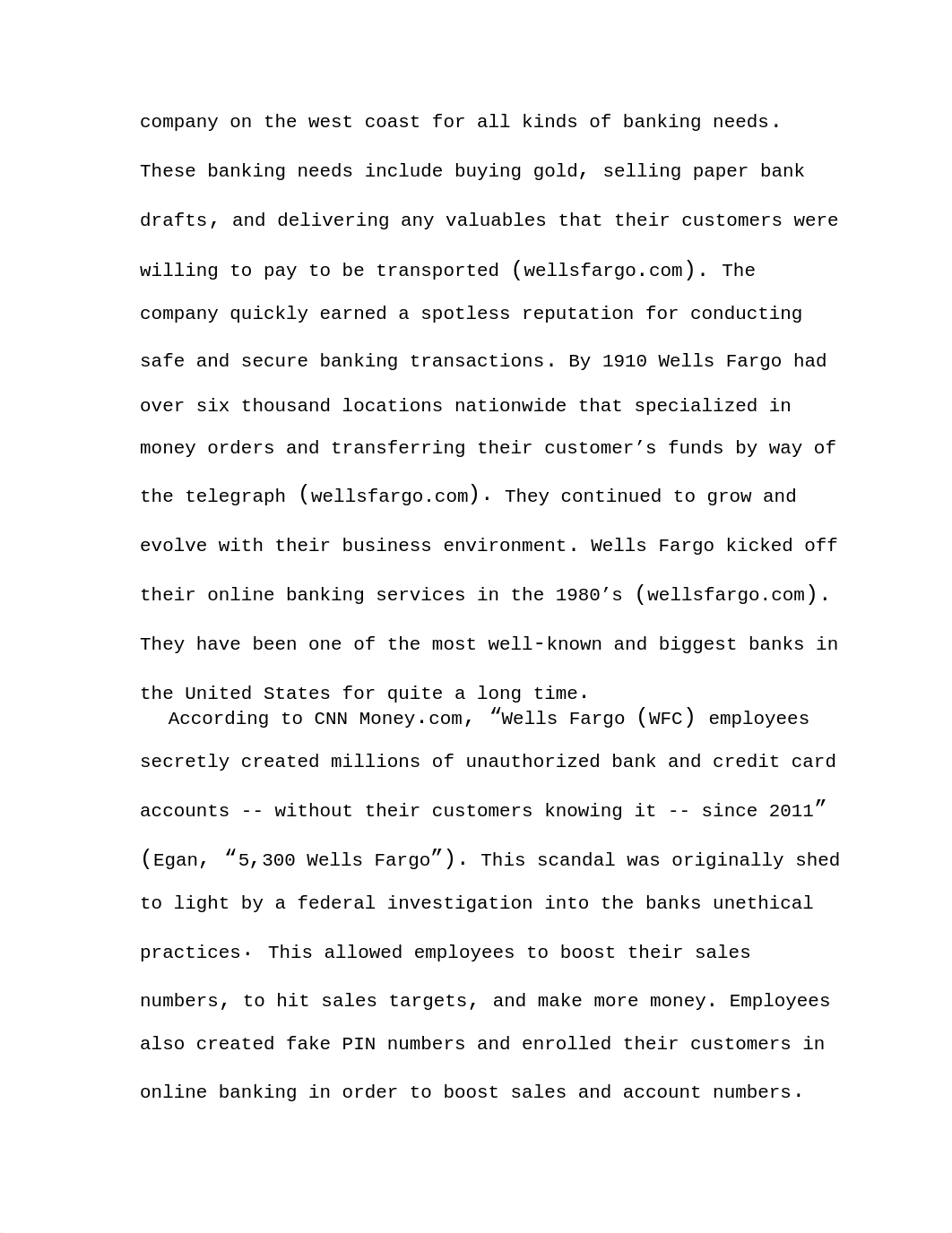 Wells Fargo Scandal research assignment Final Version.docx_d8syh7lj2z6_page2